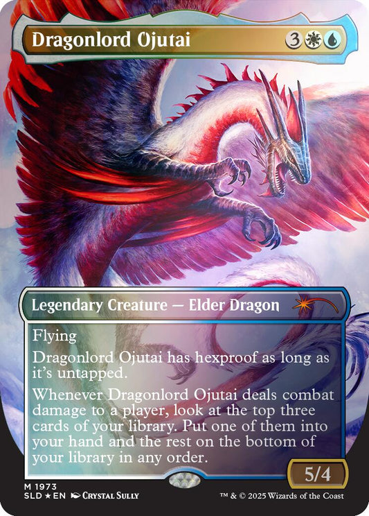 Dragonlord Ojutai (Rainbow Foil) [SLD - 1973]