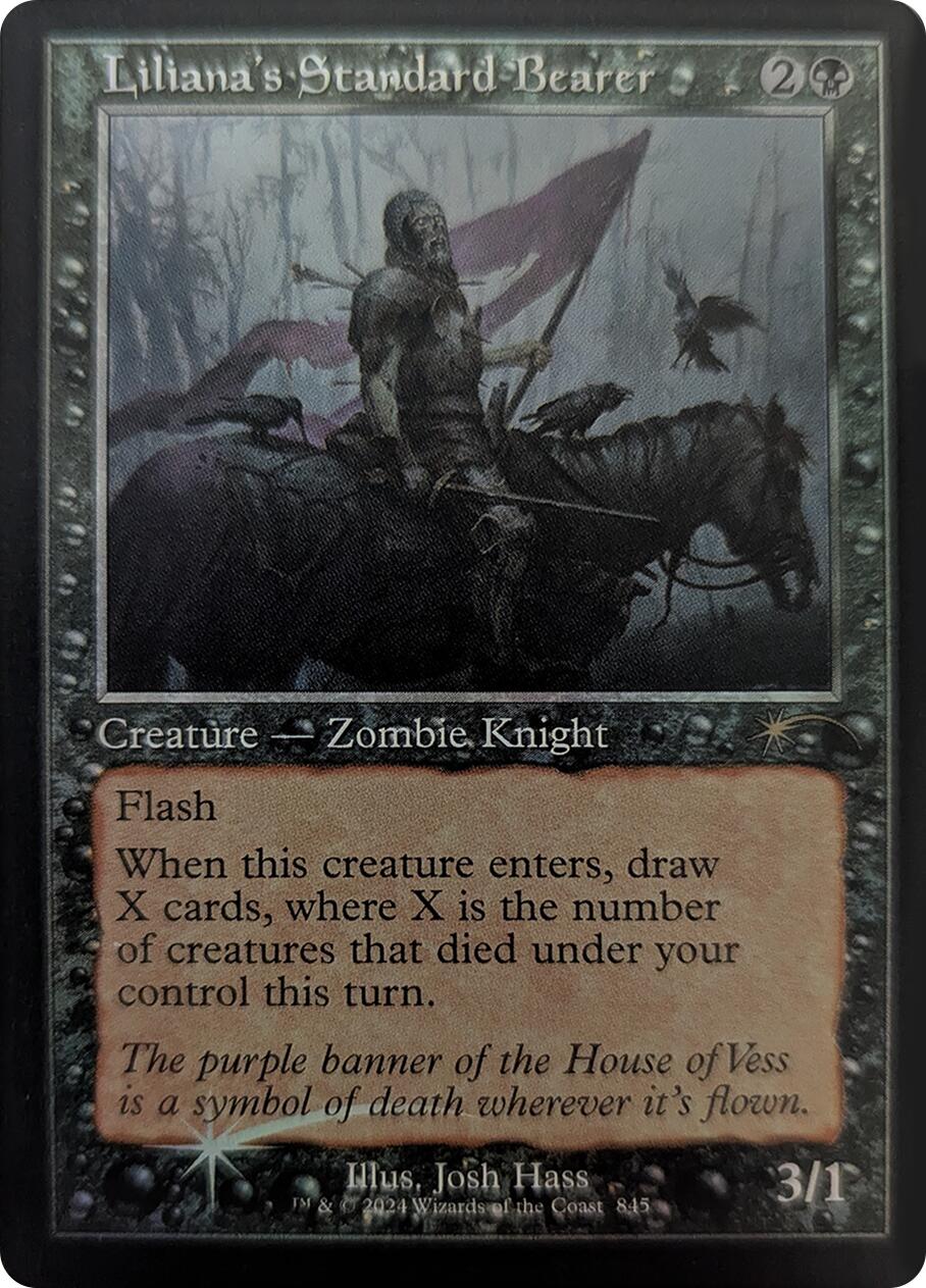 Liliana's Standard Bearer (Retro Frame) [SLD - 845]