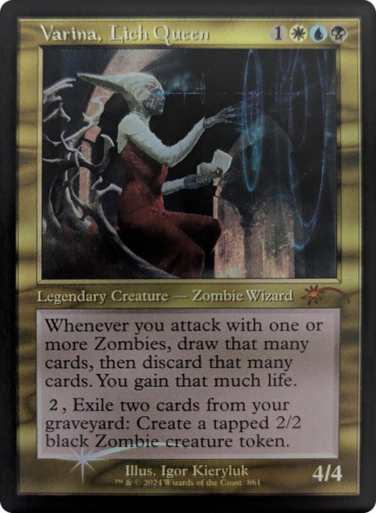 Varina, Lich Queen (Retro Frame) [SLD - 861]