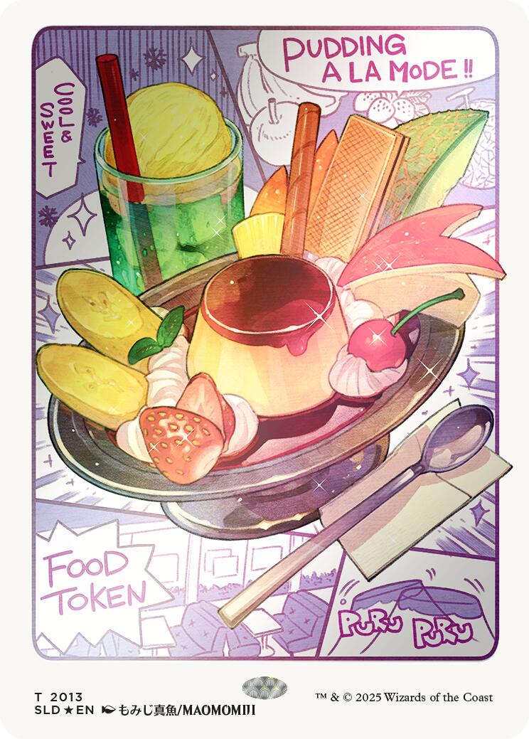 Food Token (2013) (Rainbow Foil)