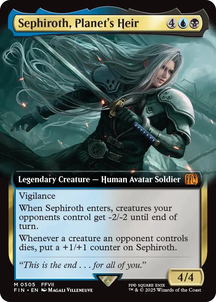 Sephiroth, Planet's Heir (Extended Art) [FIN - 505]