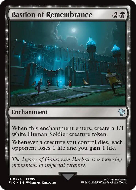 Bastion of Remembrance [FIC - 274]