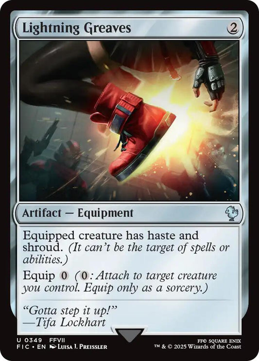 Lightning Greaves [FIC - 349]