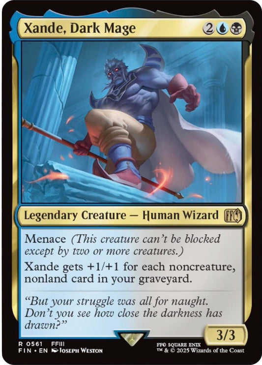 Xande, Dark Mage [FIN - 561]