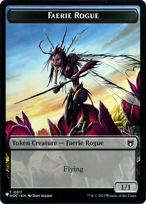 Faerie Rogue // Ape Double-Sided Token
