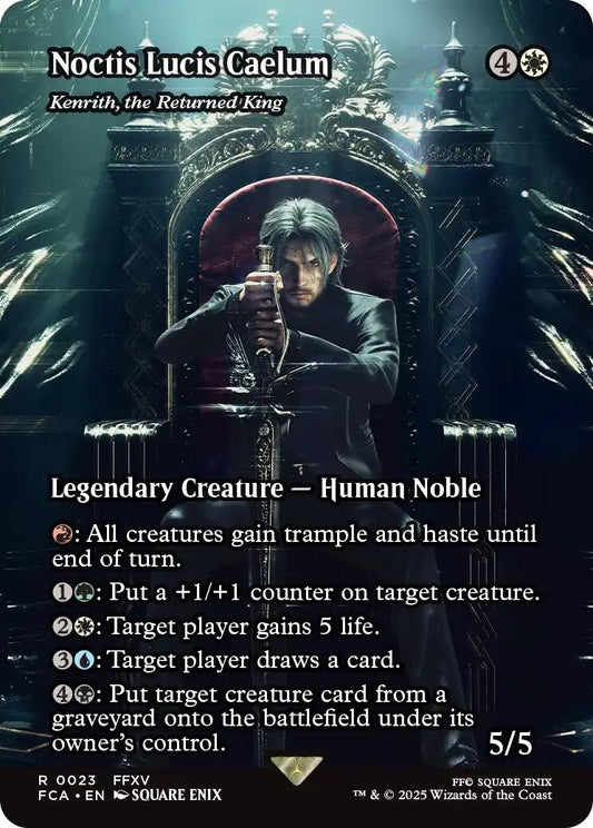 Noctis Lucis Caelum - Kenrith, the Returned King (Showcase) [FCA - 23]