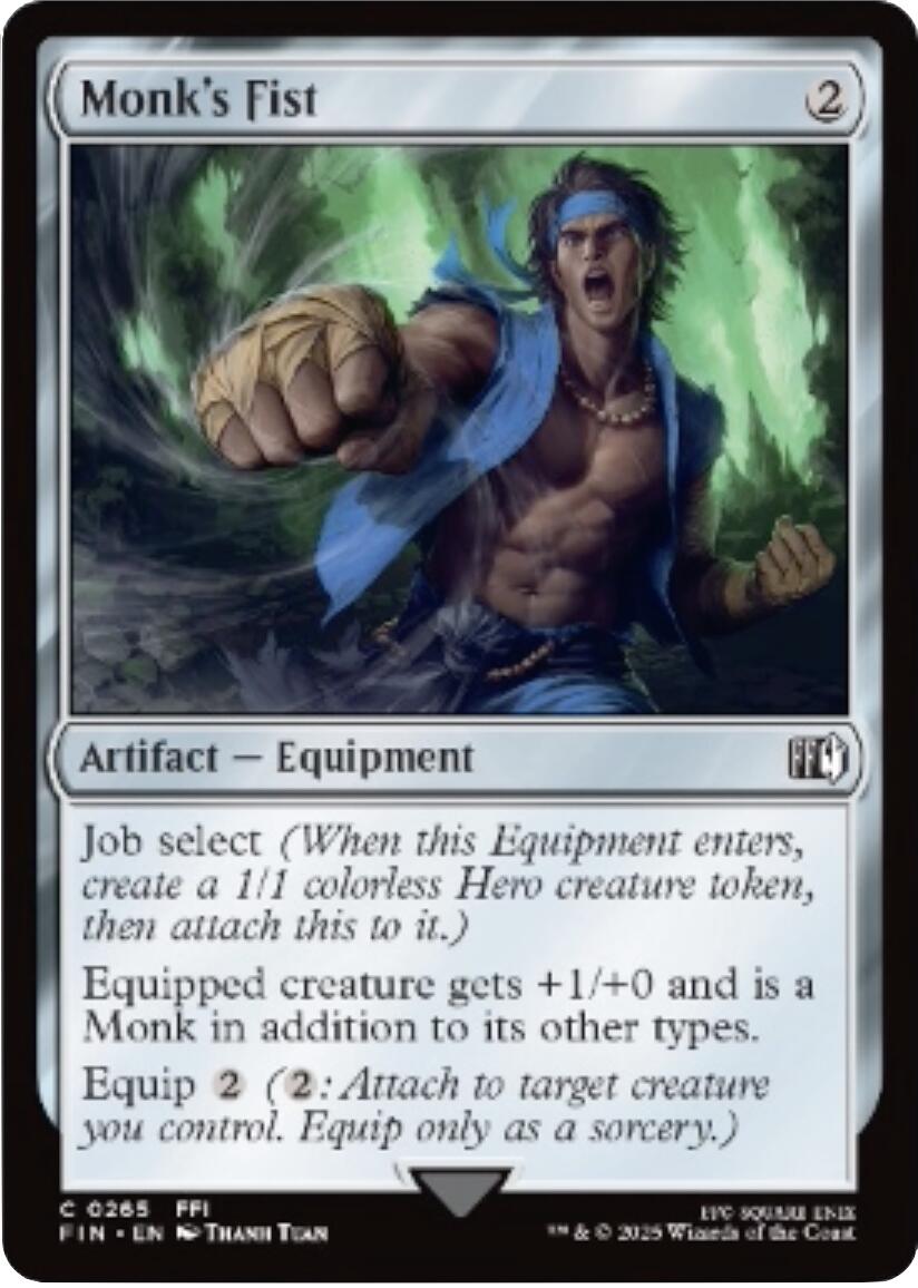 Monk's Fist [FIN - 265]