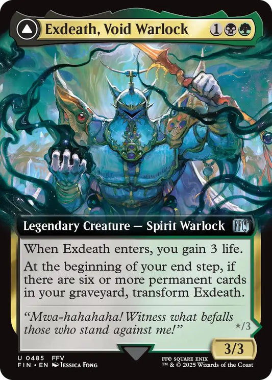Exdeath, Void Warlock (Extended Art) [FIN - 485]