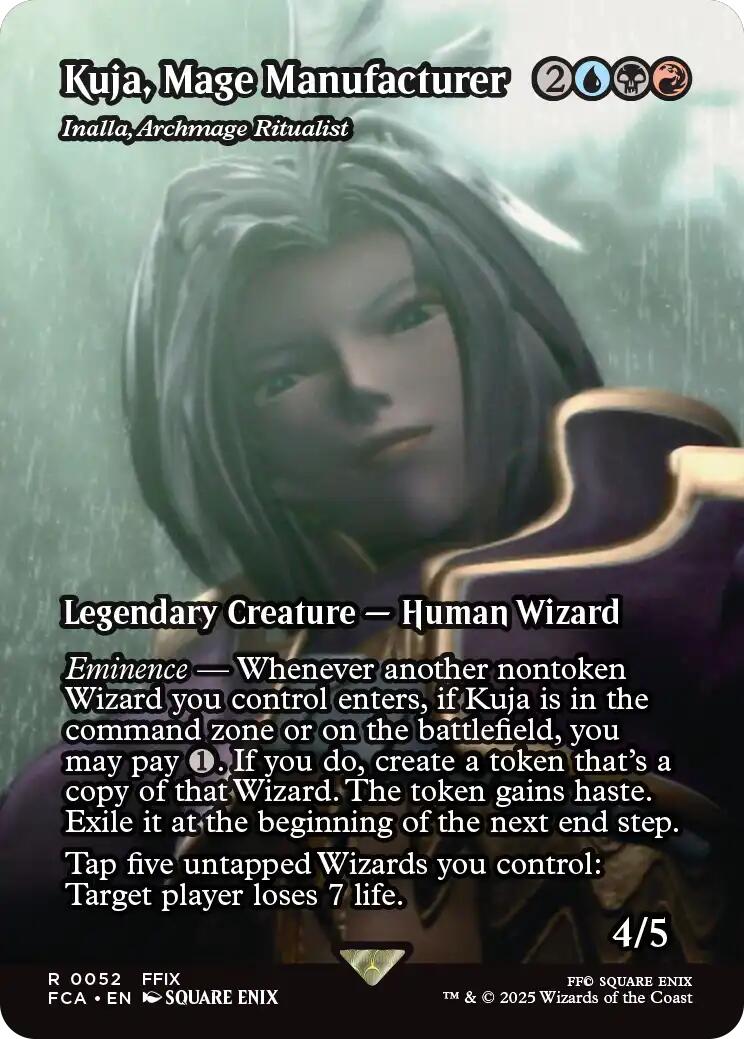 Kuja, Mage Manufacturer - Inalla, Archmage Ritualist (Showcase) [FCA - 52]