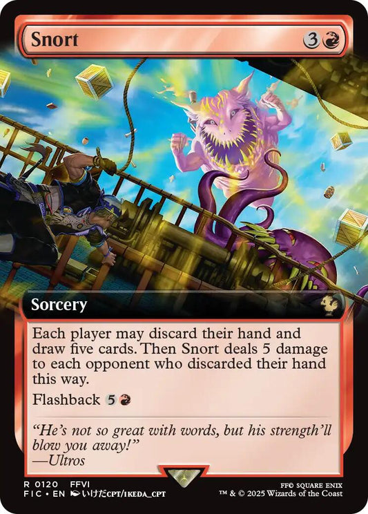 Snort (Extended Art) [FIC]