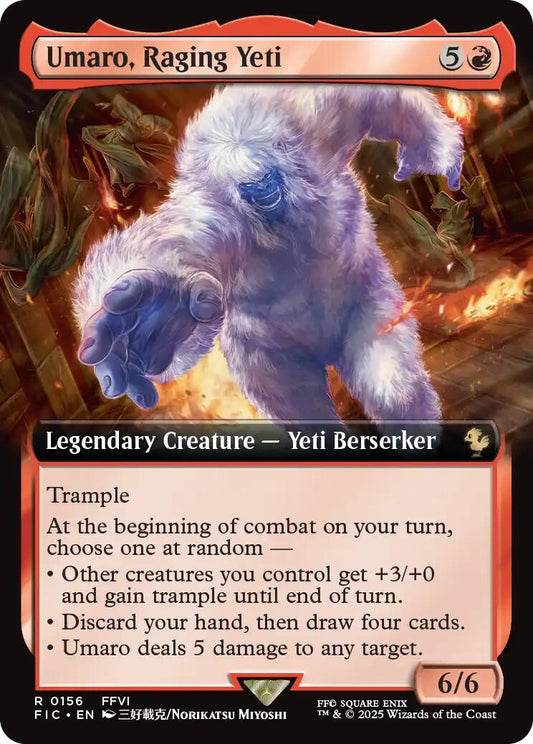 Umaro, Raging Yeti (Extended Art) [FIC]