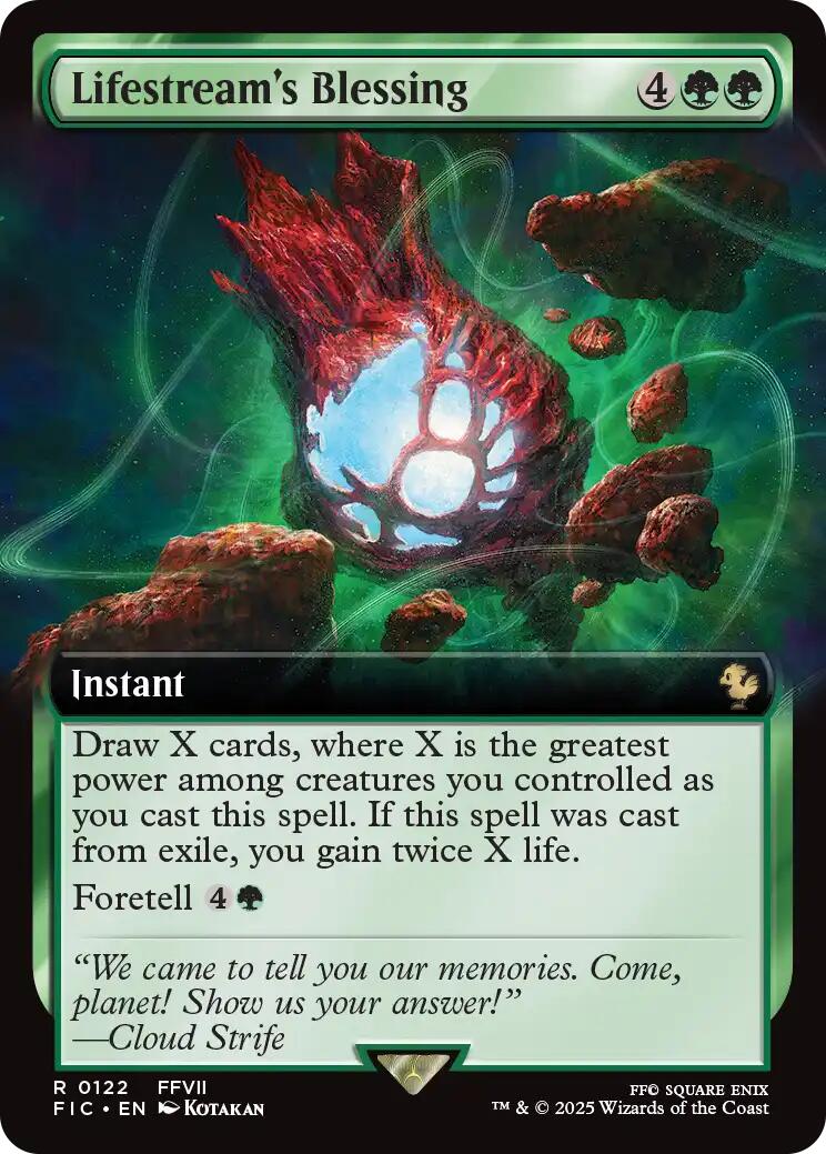 Lifestream's Blessing (Extended Art) [FIC]
