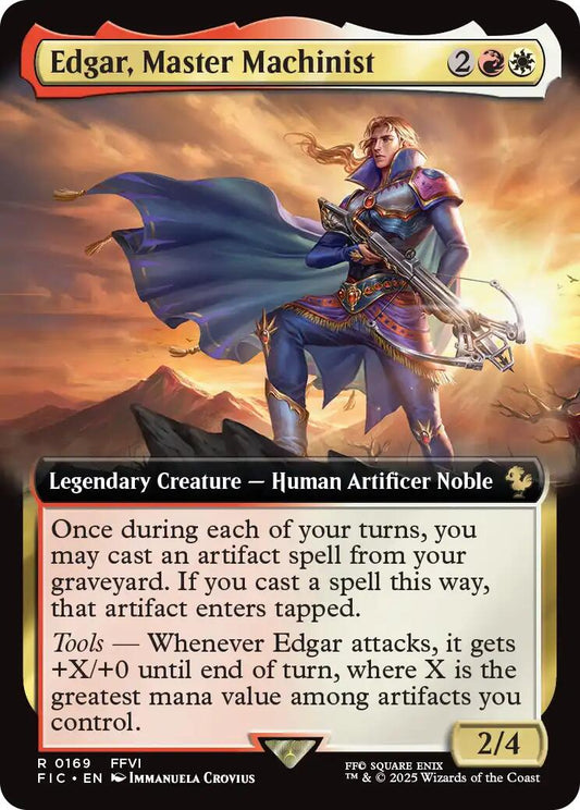 Edgar, Master Machinist (Extended Art) [FIC]