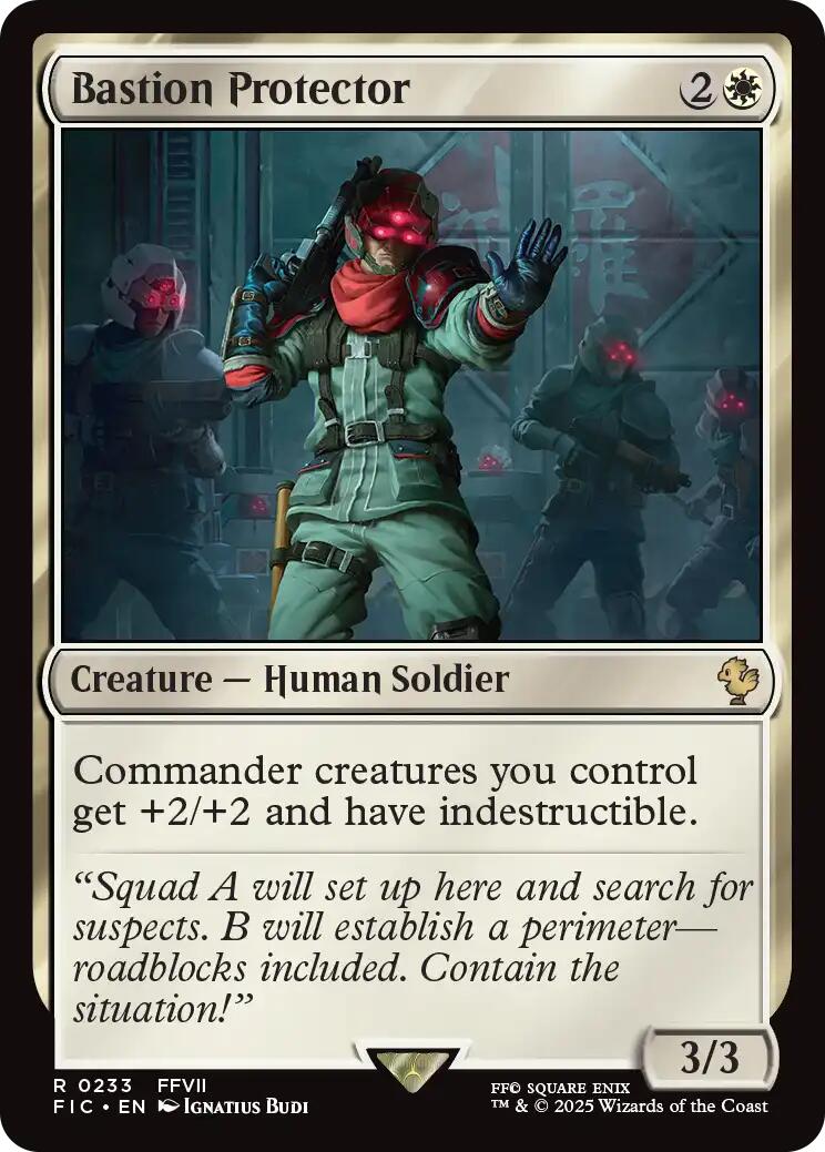 Bastion Protector (Surge Foil) [FIC - 233]