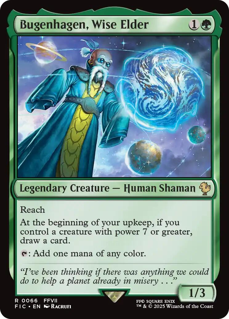 Bugenhagen, Wise Elder (Surge Foil) [FIC - 66]
