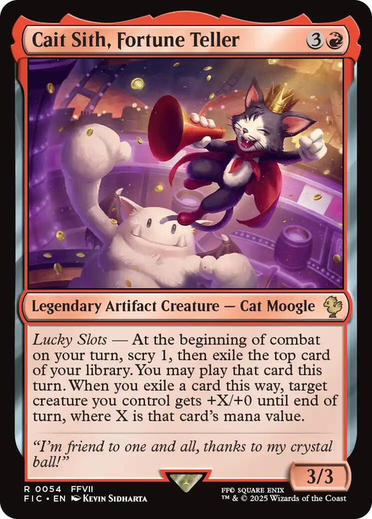 Cait Sith, Fortune Teller (Surge Foil) [FIC - 54]