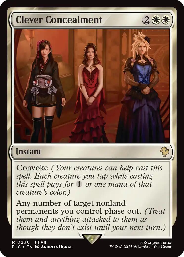Clever Concealment (Surge Foil) [FIC - 236]