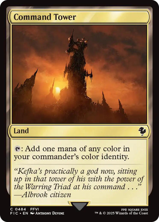 Command Tower (0484) (Surge Foil) [FIC - 484]