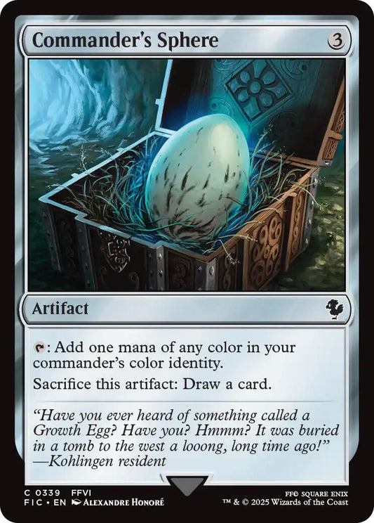 Commander's Sphere (Surge Foil) [FIC - 339]