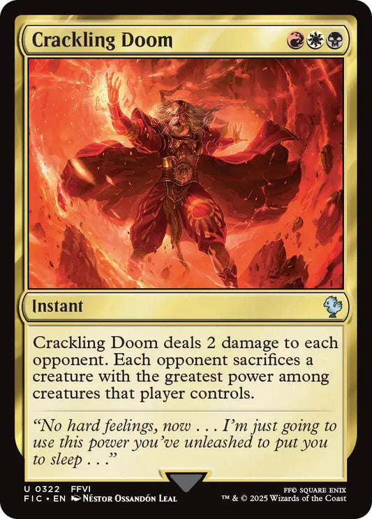 Crackling Doom (Surge Foil) [FIC - 322]