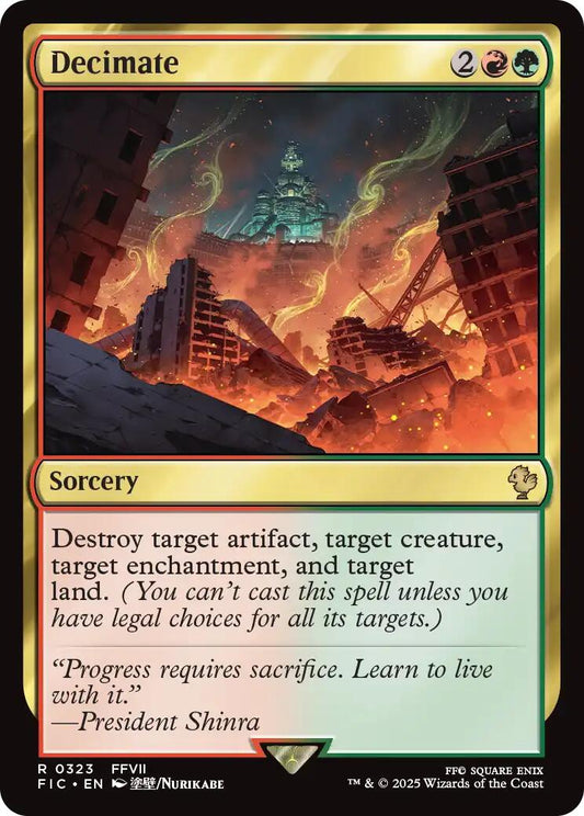 Decimate (Surge Foil) [FIC - 323]