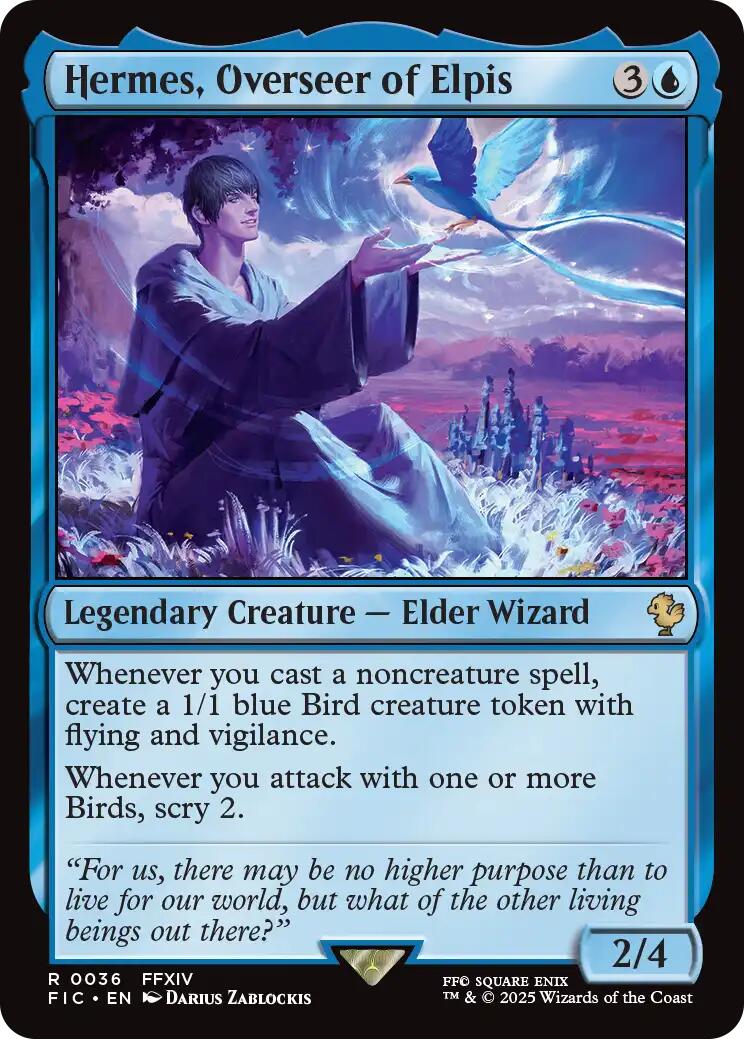 Hermes, Overseer of Elpis (Surge Foil) [FIC - 36]