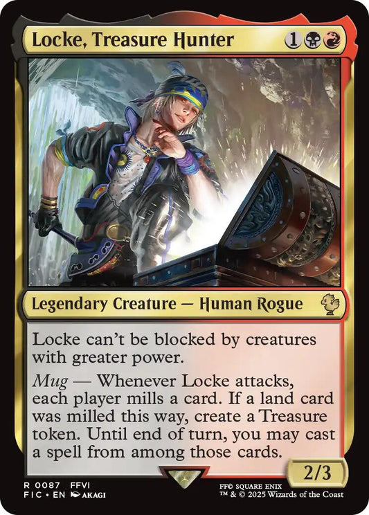 Locke, Treasure Hunter (Surge Foil) [FIC - 87]