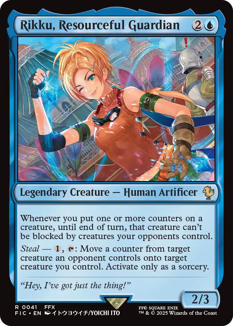 Rikku, Resourceful Guardian (Surge Foil) [FIC - 41]
