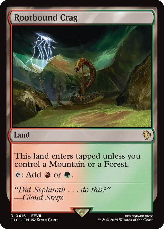 Rootbound Crag (Surge Foil) [FIC - 416]