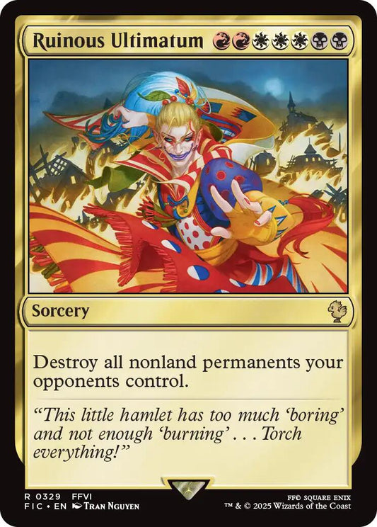 Ruinous Ultimatum (Surge Foil) [FIC - 329]