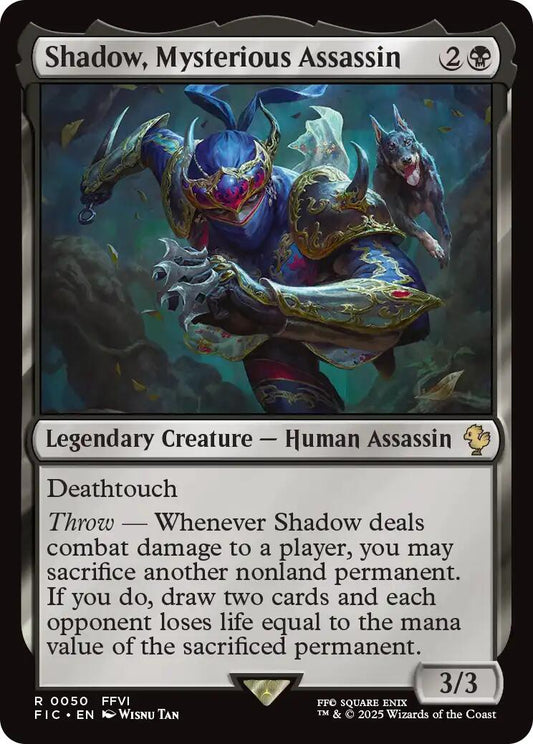 Shadow, Mysterious Assassin (Surge Foil) [FIC - 50]