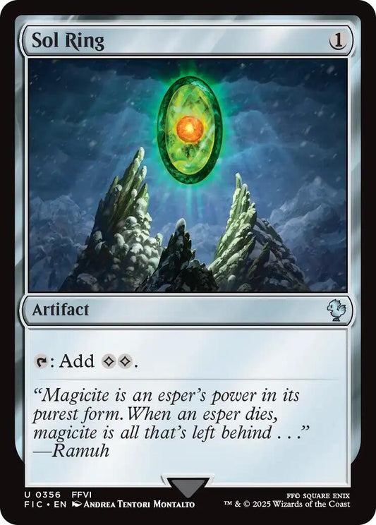 Sol Ring (0356) (Surge Foil) [FIC - 356]