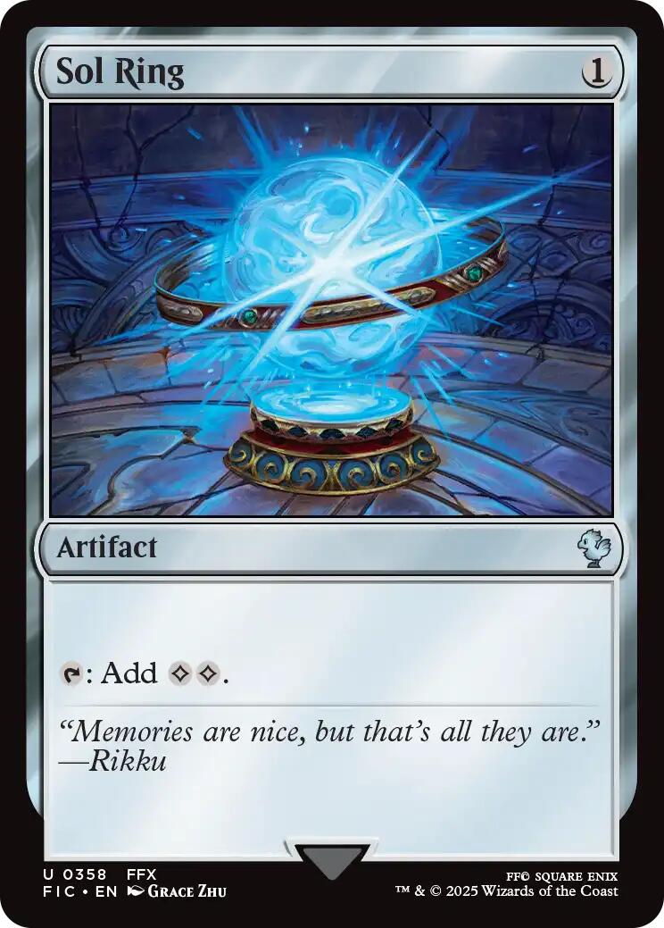 Sol Ring (0358) (Surge Foil) [FIC - 358]