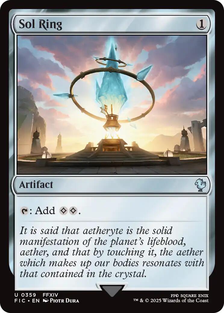 Sol Ring (0359) (Surge Foil) [FIC - 359]