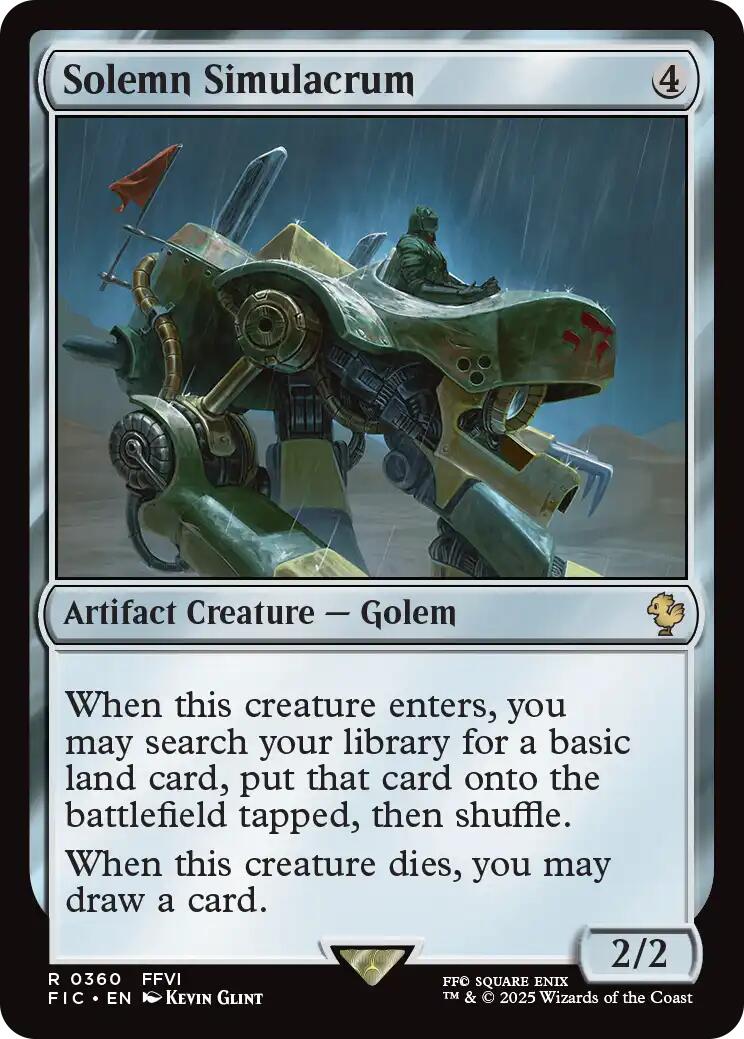 Solemn Simulacrum (Surge Foil) [FIC - 360]