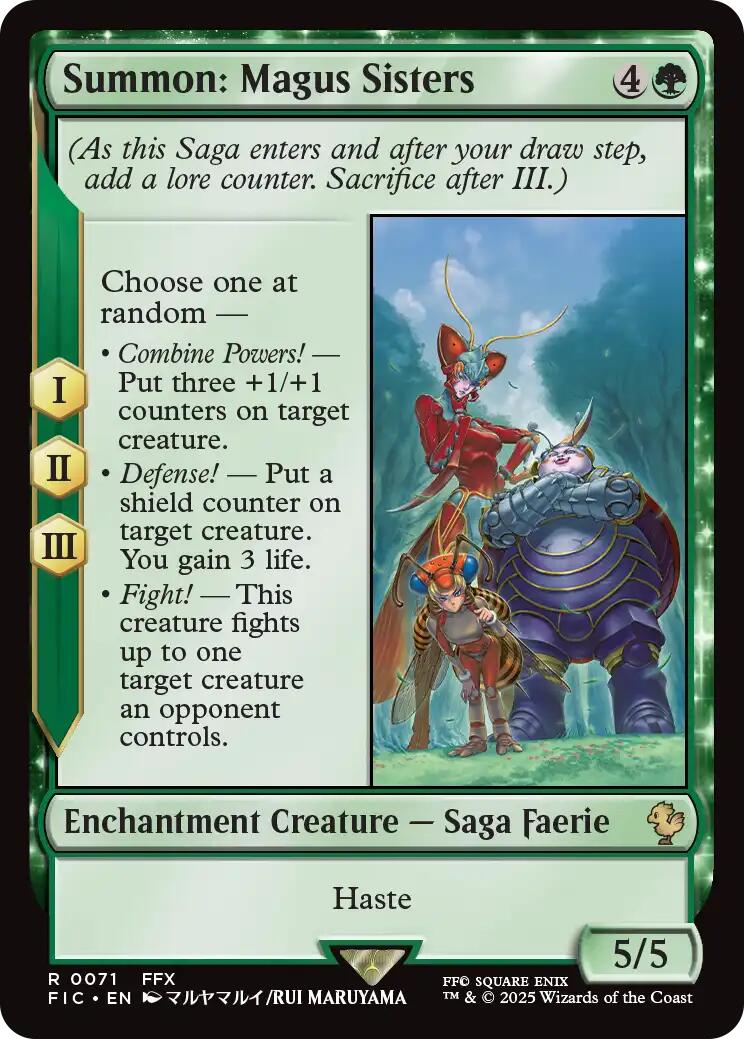 Summon: Magus Sisters (Surge Foil) [FIC - 71]
