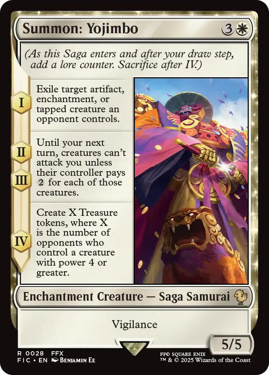 Summon: Yojimbo (Surge Foil) [FIC - 28]