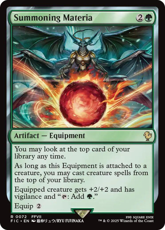 Summoning Materia (Surge Foil) [FIC - 72]