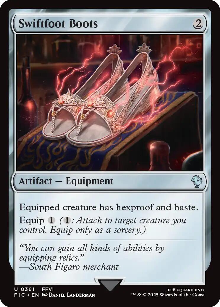 Swiftfoot Boots (Surge Foil) [FIC - 361]