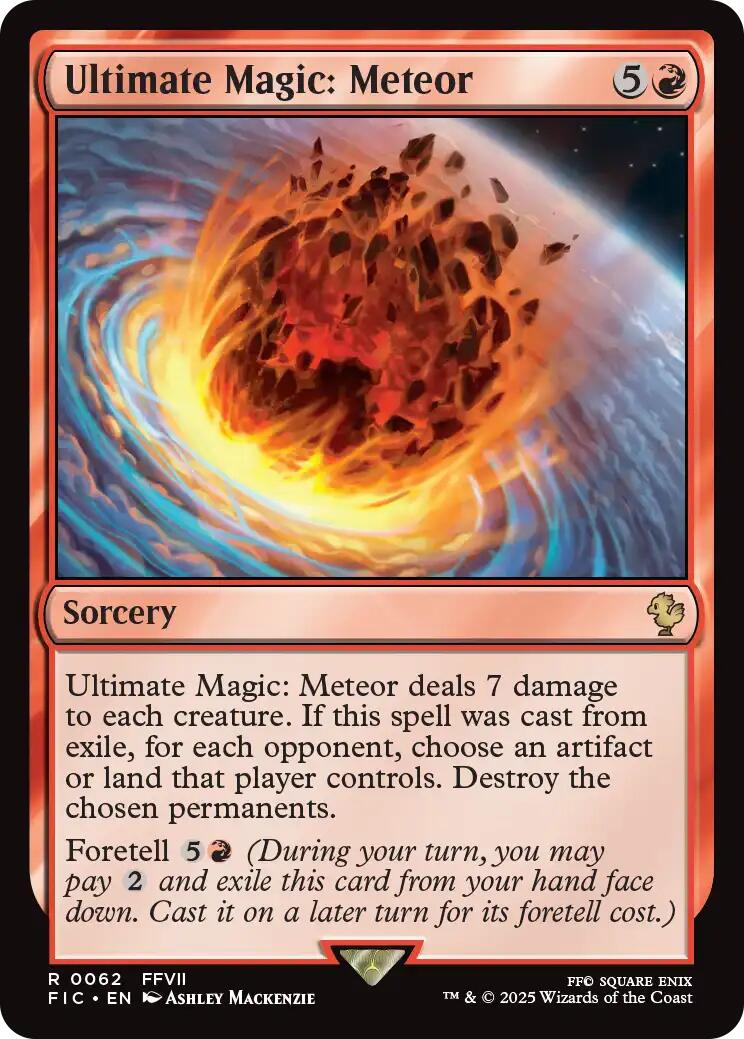 Ultimate Magic: Meteor (Surge Foil) [FIC - 62]