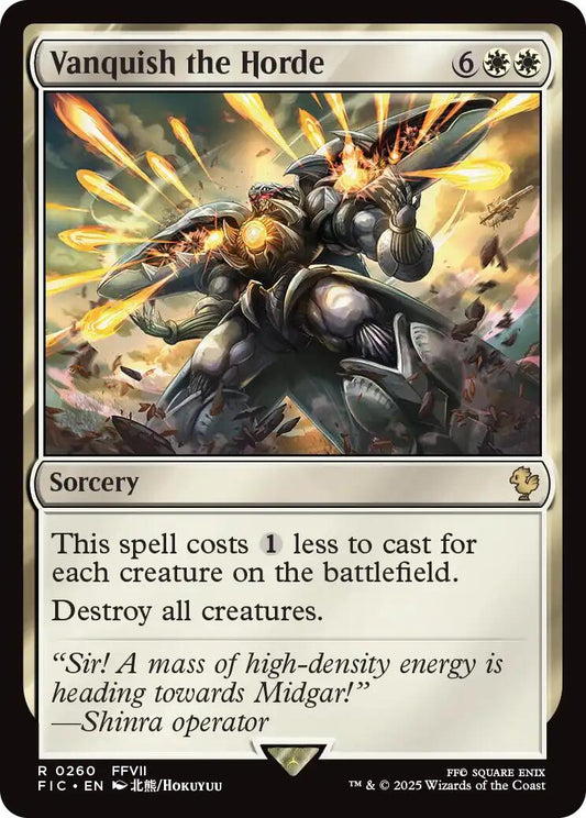 Vanquish the Horde (Surge Foil) [FIC - 260]