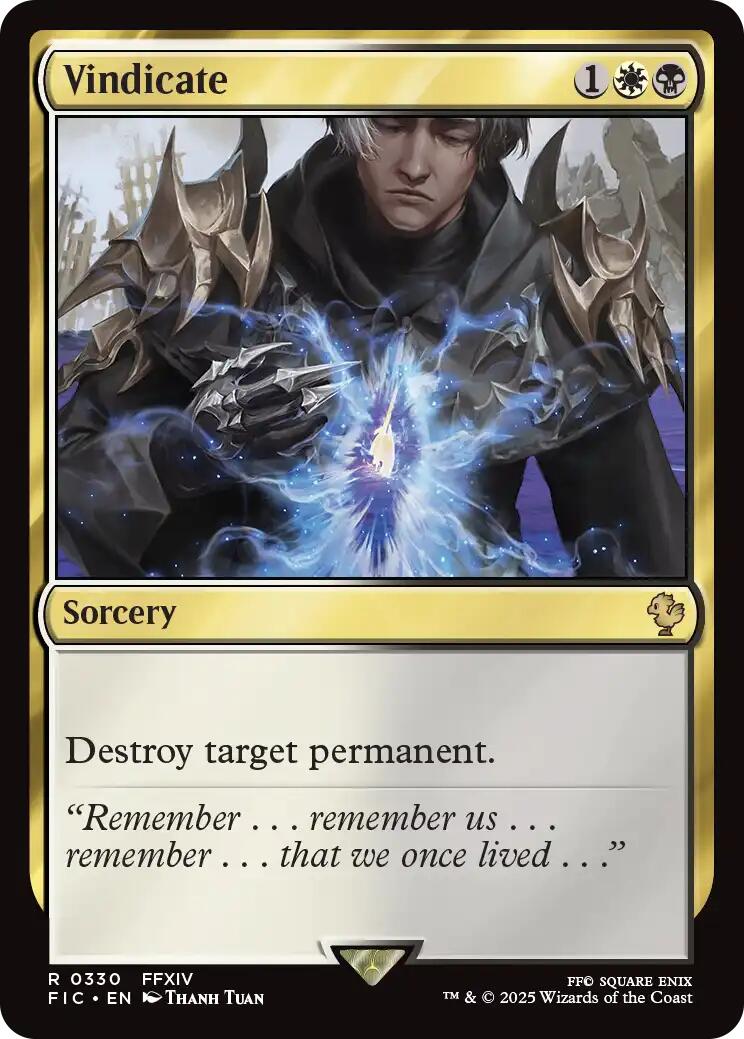 Vindicate (Surge Foil) [FIC - 330]