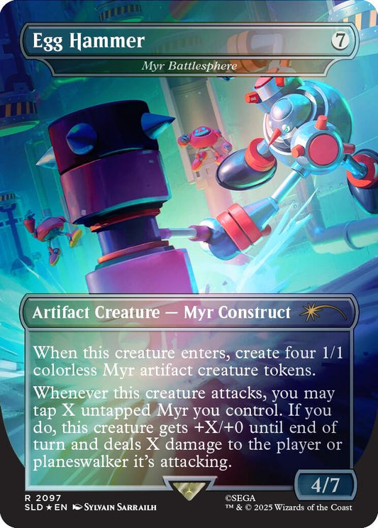 Egg Hammer - Myr Battlesphere (Rainbow Foil) [SLD - 2097]