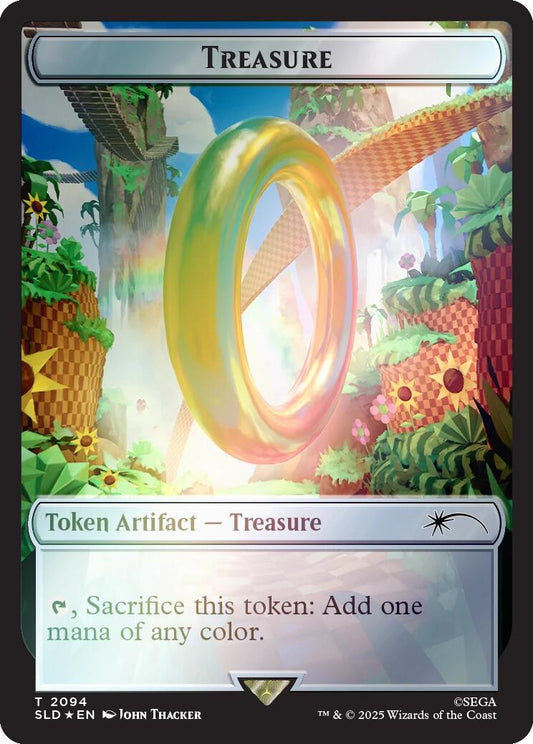 Treasure Token (2094) (Rainbow Foil) [SLD - 2094]