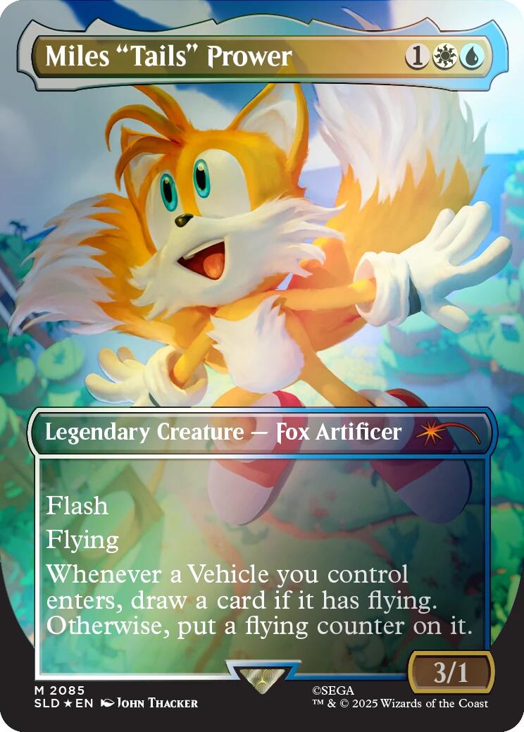 Miles "Tails" Prower (Rainbow Foil) [SLD - 2085]