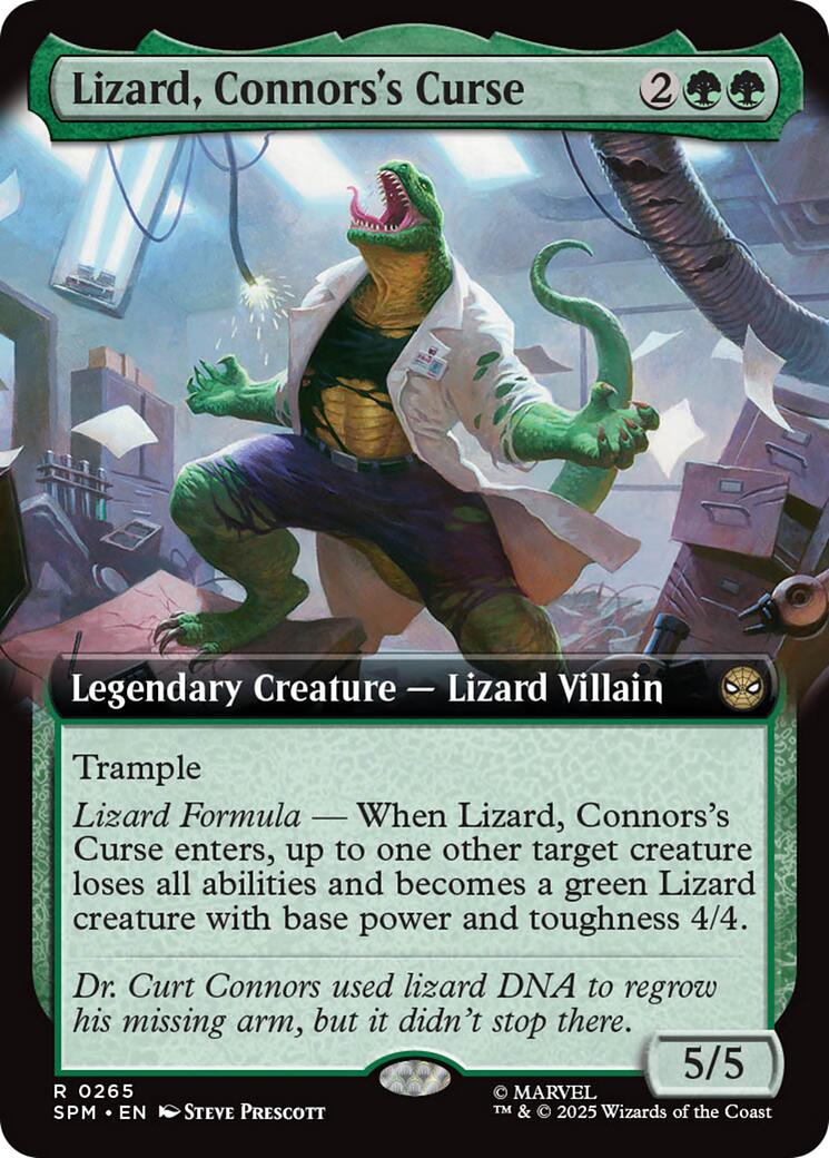Lizard, Connors's Curse (Extended Art) [SPM - 265]