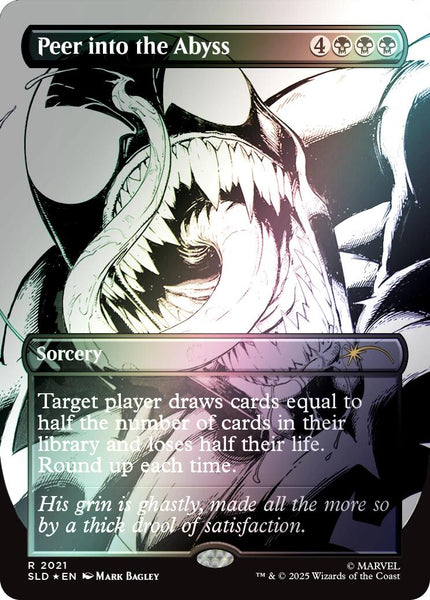 Peer into the Abyss (2021) (Rainbow Foil) [SLD - 2021] – Magic