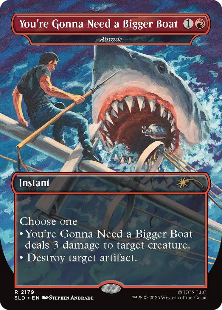 You're Gonna Need a Bigger Boat - Abrade