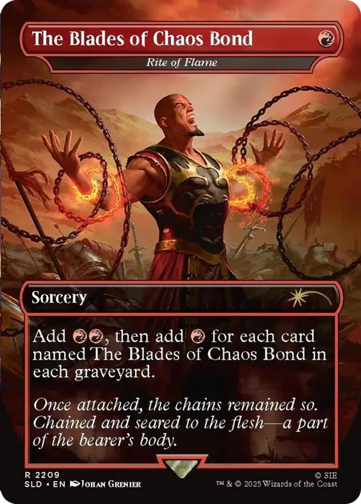 The Blades of Chaos Bond - Rite of Flame