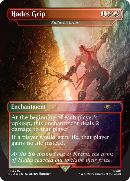 Hades Grip - Sulfuric Vortex (Rainbow Foil) [SLD - 2210] – Magic